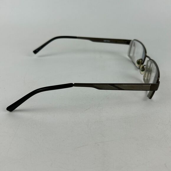 Robert Mitchel RM 0008 Eyeglasses Frames Mens Rectangle Gunmetal Full Rim 140 mm - Picture 4 of 13